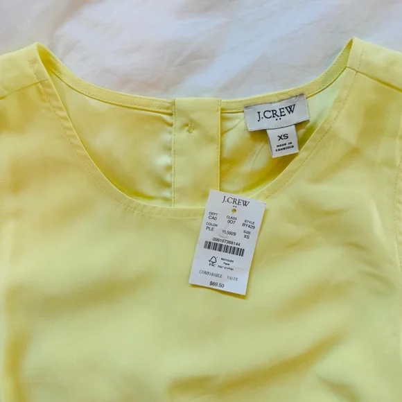 J.Crew Sleeveless Button-back Shell - Picture 8 of 8